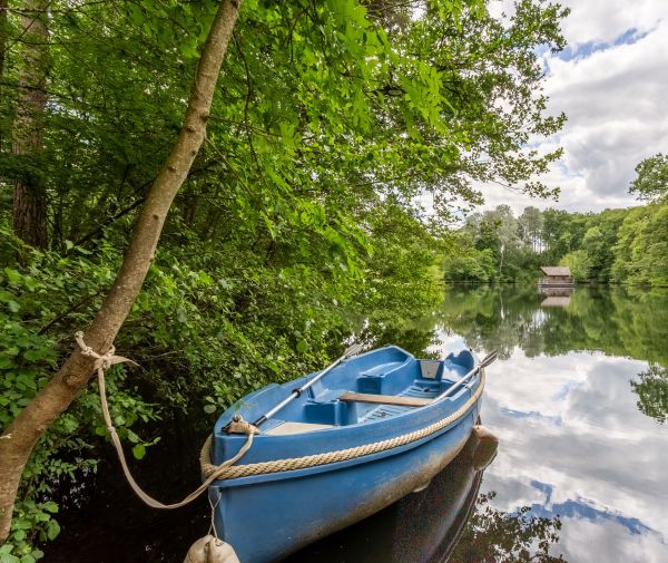 Domaine d'hébergement insolite au bord de l'eau en Mayenne