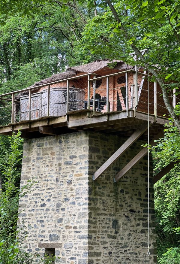 Cabane perchée Prague Spa en Mayenne