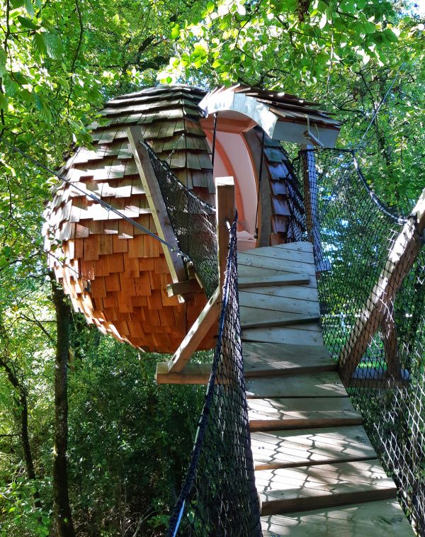 Cabane Lov'Nid Spa - Hébergement insolite en Mayenne