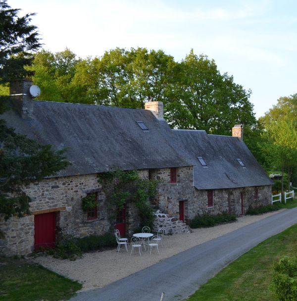 L'extérieur du gîte de la Petite Poupardière