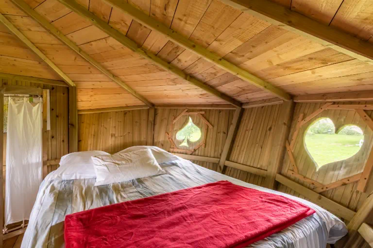 Cabane des Cartes intérieur